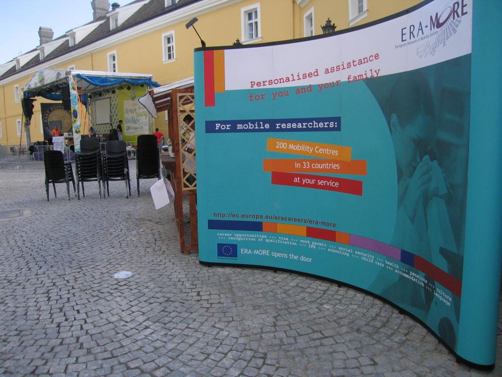 European Commission, European Researchers Mobility Portal Stand